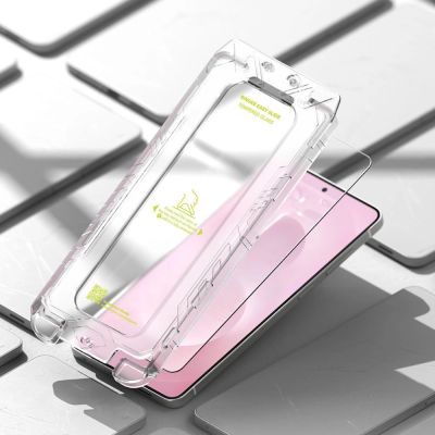6. Ringke Easy Slide 2er-Pack Panzerglas für Samsung Galaxy S25 Edge - Transparent