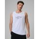Ärmelloses Herren-T-Shirt mit Aufdruck, reguläre Passform, 4F 4FRSS26TSLEM331-10S
