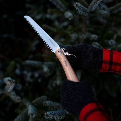 2. Opinel 001198 Handsäge, Astsäge 20,3 cm, Grau, Holz