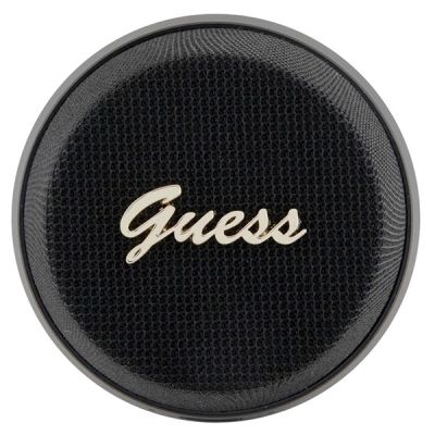 3. Guess Magnetic Script Metal Bluetooth-Lautsprecher – Schwarz