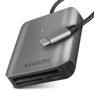 Axagon CRE-S3C Kartenleser USB 3.2 Gen 1 (3.1 Gen 1) Typ-C Grau