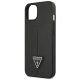 6. Guess GUHCP14MPSATLK iPhone 14 Plus 6,7 "schwarz / schwarzes Hardcase SaffianoTriangle Logo