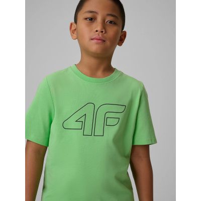 3. Normales bedrucktes Jungen-T-Shirt 4F 4FJRSS26TTSHM3599-10S