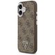 2. Guess 4G Triangle Logo MagSafe Hülle für iPhone 17 - braun