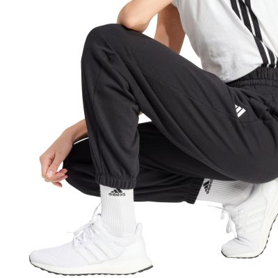 12. adidas Essentials French Terry-Hose mit Bündchen und kleinem Logo W JD7999