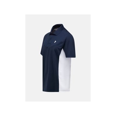 3. PEAK PERFORMANCE M Swift Polo Herren-T-Shirt, Marineblau