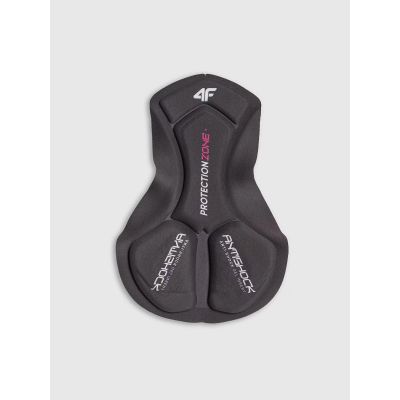 10. Damen-Radleggings mit Gelschaumpolsterung und Hosenträgern 4F 4FWSS25TFTIF331-20S