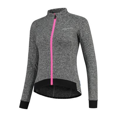 Rogelli Damen-Sweatshirt BENICE 2.0 grau-rosa M