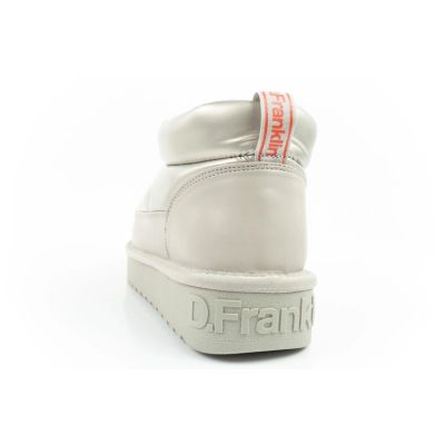 5. D.Franklin Damen Schneestiefel Winter Modische Isolierte Stiefeletten Silber