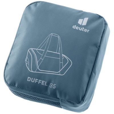 11. Deuter Duffel 35 Reisetasche, Atlantik/Tinte