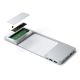 6. Satechi ST-UCISDS Laptop-Dockingstation und Port-Replikator, kabelgebunden, USB 3.2 Gen 2 (3.1 Gen 2), Typ-C, Silber