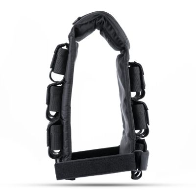 8. 30 kg schwere Trainingsweste mit Seilzügen W30B | DBX Bushido