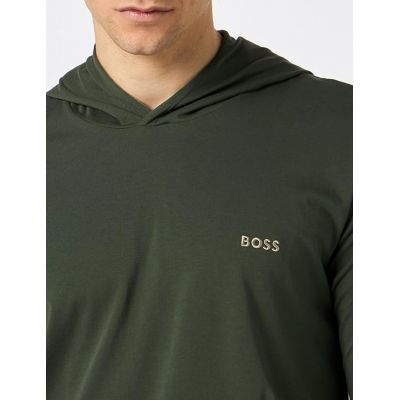 2. BOSS Herren Longsleeve Mix & Match Dunkelgrün (50515306-305)