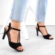 7. Sergio Leone W SK438 Wildledersandalen Schwarz