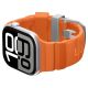 9. Spigen WBS2 Armband für Apple Watch 44 / 45 / 46 / 49 mm - Orange