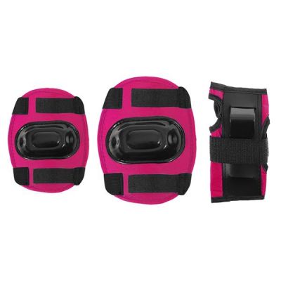 Nils Extreme Protektoren Set DUNKELROSA Größe XS H180