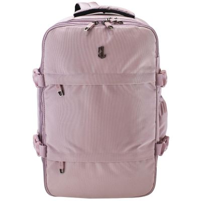 2. Rosa Flugzeug-Rucksack mit Laptopfach SEMI LINE