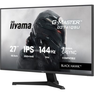2. IIYAMA LED IPS Monitor 27" G2741QSU-B1 Black Hawk 144Hz