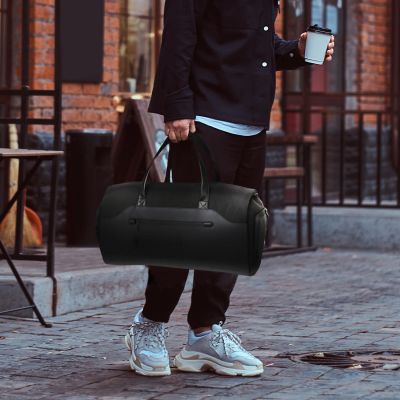 11. Wozinsky Premium Anzug-Reisetasche mit Nassfach (45 l) – Schwarz