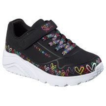 Skechers UNO LITE HEART CRAZE Kinder-Sneaker 314091L BKMT