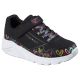 Skechers UNO LITE HEART CRAZE Kinder-Sneaker 314091L BKMT