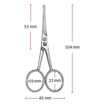 4. Satinierte Schere für Nasen- und Ohrenhaare ZWILLING 43567-101-0 Twinox 10.5 cm
