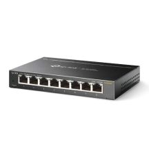 TP-Link Omada TL-SG108S Netzwerk-Switch, Schwarz, Unmanaged, Gigabit Ethernet (10/100/1000)