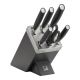 2. ZWILLING All*Star 33780-500-0, 5-teiliges Messerset im selbstschärfenden Messerblock – silber