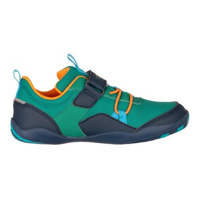 3. Trollkids Skaland Barfuß-Wanderschuhe in Meeresgrün/Madeire-Blau/Sahara-Sonnenuntergang