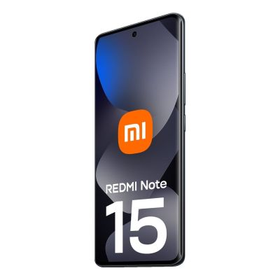 5. Xiaomi Redmi Note 15, 17,2 cm (6,77 Zoll), 8 GB RAM, 256 GB Speicher, 6000 mAh Akku, Schwarz