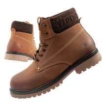 Wrangler Arch Herrenschuhe Chelsea Boots elegante Stiefeletten Naturleder Braun