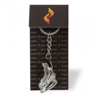 5. Sportrebel Skate Stahl Schlüsselanhänger SILBER