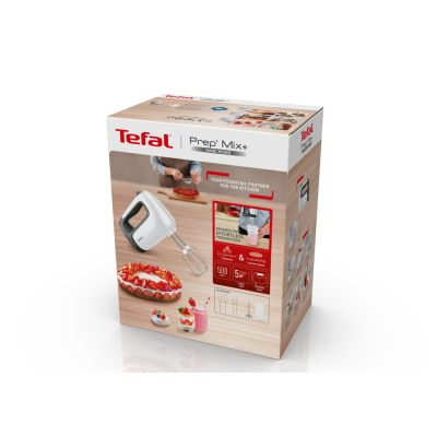 9. Tefal Prep'Mix HT4621 Handmixer 500W Weiß