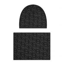 Calvin Klein Shadow Monogram Mütze + Schal M K50K507498
