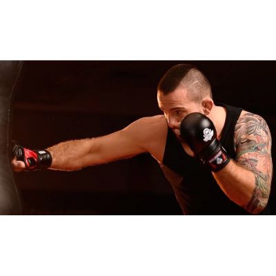 12. MMA-Sparring-Handschuhe L/XL – Phantomrot – Valor-Serie | DBX Bushido
