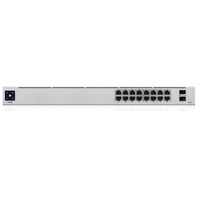 10. Ubiquiti UniFi Standard 16 PoE 18p PoE (PoE+: 8;) Managed Gigabit Switch (USW-16-POE-EU)