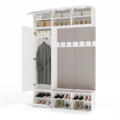 3. GARDEROBE HAGA III 1SZ2W WEISS