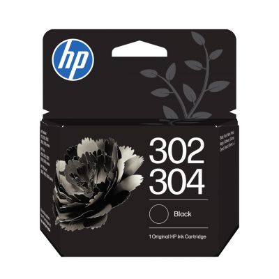 60. HP Schwarze Tinte HP302/304=B7RT7AE
