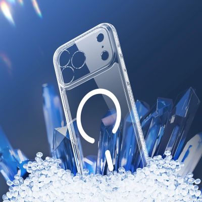 9. Dux Ducis Clin Mag Case für iPhone 17 Pro Max, kompatibel mit MagSafe, transparent