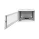 3. Digitus 19" 7HE Wand-Netzwerkschrank 540x400 mm, perforierte Tür, grau, ungeteilt, unmontiert, 60 kg