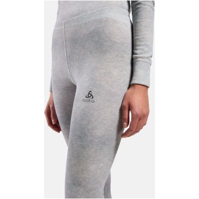 3. Damen-Thermoleggings Odlo Active Warm X Pow BL Bottom Long – Silver Grey, Größe: M