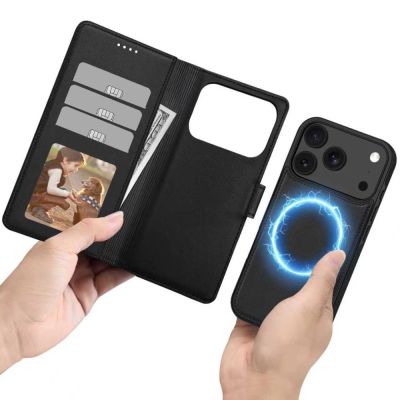 3. Tech-Protect Wallet MagSafe Hülle für iPhone 17 Pro - Mattschwarz