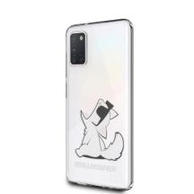 Karl Lagerfeld Choupette Fun Case für Samsung Galaxy A31 - Transparent