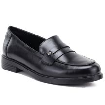 Schwarze Damen-Loafer, Potocki SZ12832