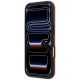 5. BMW M Quadrille Kevlar Metall Logo MagSafe Hülle für iPhone 17 Pro Max / 18 Pro Max - Orange