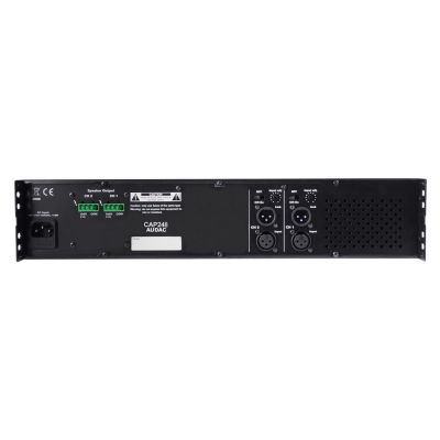 2. AUDAC CAP248 2.0-Kanal-Audioverstärker Schwarz