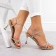 5. Sandalen mit Zirkonen Potocki W LE20326 WOL282A