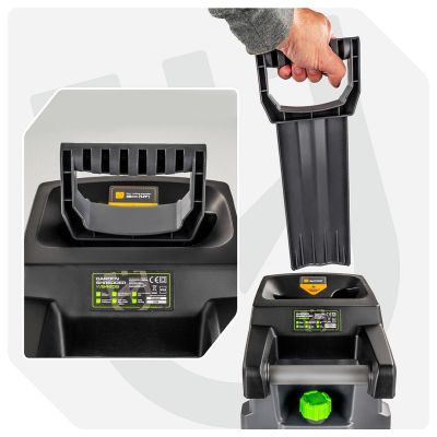 9. Elektrischer Asthäcksler 2500W 45L W94205 WUBER