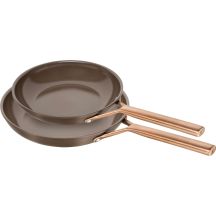 ZWILLING MILANO Set mit 2 braunen Bratpfannen