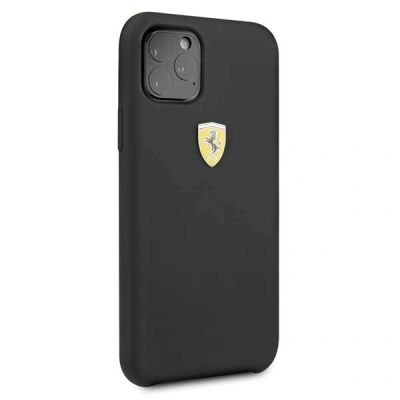 5. Ferrari Silikonhülle für iPhone 11 Pro Max – Schwarz